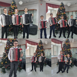 15 января прошел XII Школьный конкурс исполнителей на народных инструментах.