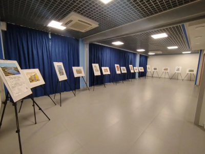 Работы учеников ДШИ "Гармония" впервые представлены на площадке Исторического парка "Россия - моя история".